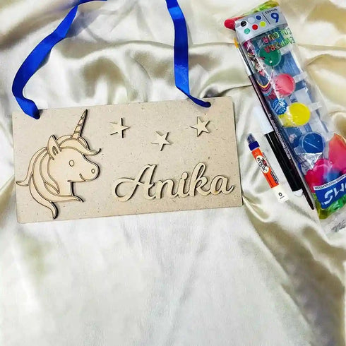 Personalised DIY KIT Door Name Plate Set